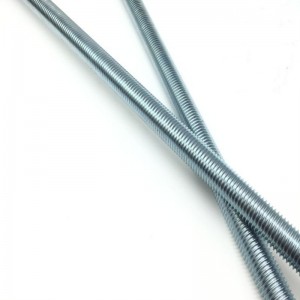 New Delivery for Heavy Duty Hollow Wall Anchors - 4.8 Grade zinc m10 m12 m24 threaded rod – Ji Luo Fastener