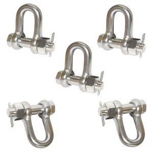 “D” shape shackles