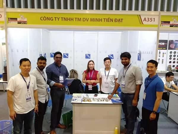 As an exhibitor of FASTENER Vietnam Exhibition 2018, Ji Luo fastener successfully took part in the exhibition.