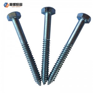 Hexagon wood screw