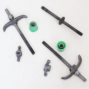 3-stage Water Stop Anchor Bolt with flange bolt