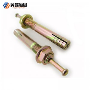 Inch drive pin anchor bolts