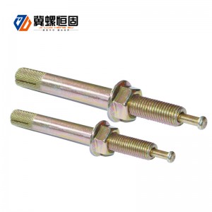 Inch drive pin anchor bolts